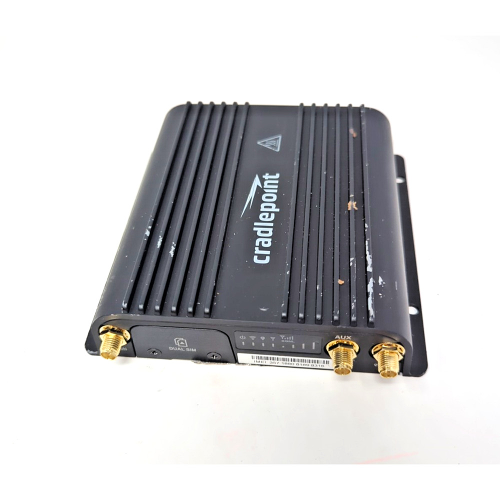 Cradlepoint IBR900-600M Mobile Router Unit LAN Port Rugged Router Model S5A749A